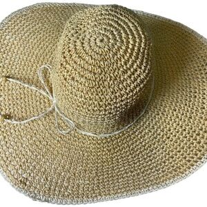 Charlie Paige Boho Packable Scrunchable Breathable Oversized Floppy Hat